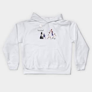 triple shot of breaking record Kids Hoodie